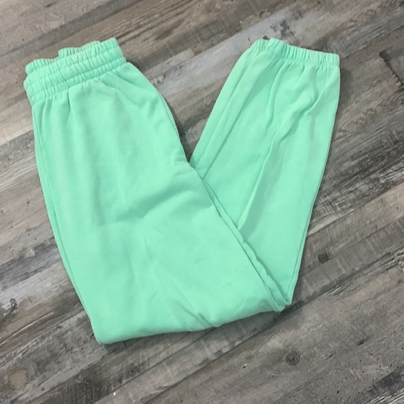 Garage sweatpants in a mint green colour, size womens xs - Picture 1 of 3